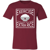 Exercise I Thought You Said Extra Rice Unisex Jersey T-Shirt